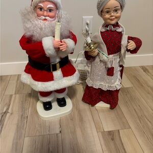 Santa and Mrs. Claus Figurines